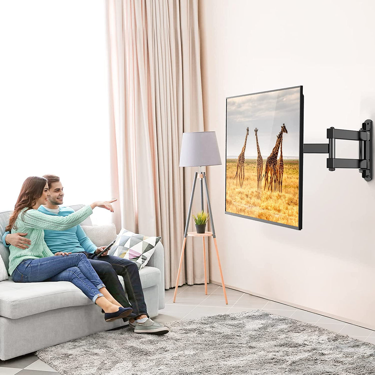 Full Motion TV Wall Mount For 13" to 42" TVs – Perlegear UK